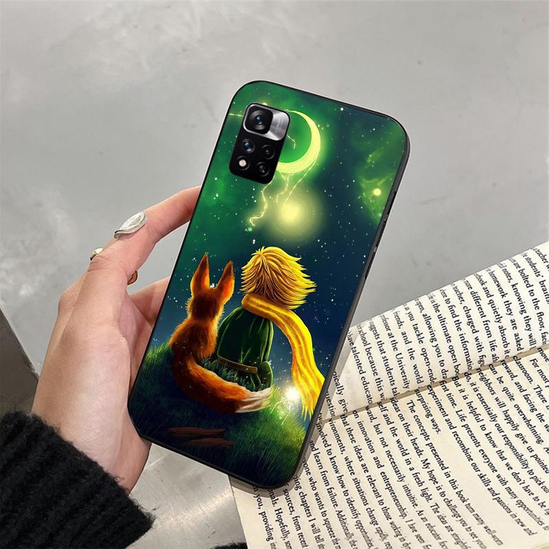Чехол для телефона Xiaomi Redmi note 13 12S 12 Pro 11S 11 10 Pro 10S 12S Redmi 10 10C 9C 13C Маленький принц Лис Чехол