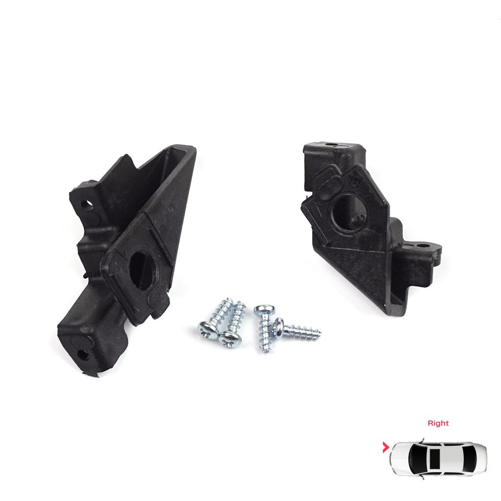 BHL33 Крепление фары Кронштейн для ремонта Набор ушек Правая сторона для VW Polo MK5 6R 6C 61 2009-2016 6R0998226