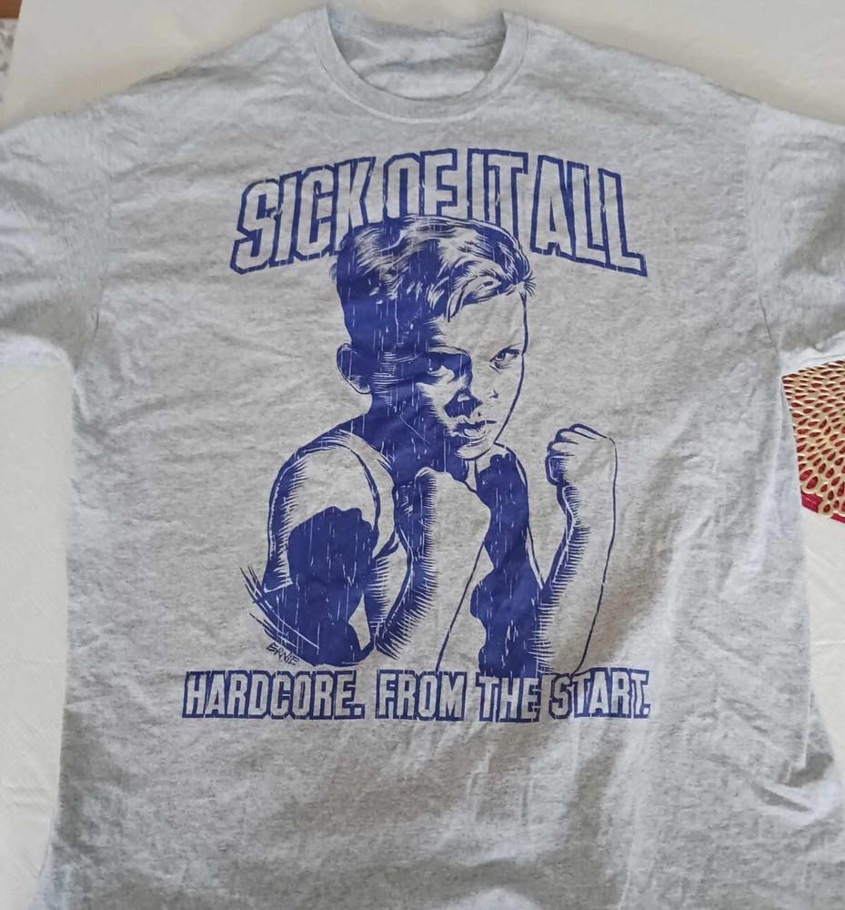 Vintage Sick Of It All Band Tour T-shirt unisex S-5XL TU179 Unisex T-Shirt