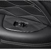 LHD RHD For GWM Great Wall Tank 300 -2025 carbon fiber Window Glass Lift Button Trim Switch Cover Door Armrest Panel Sticker