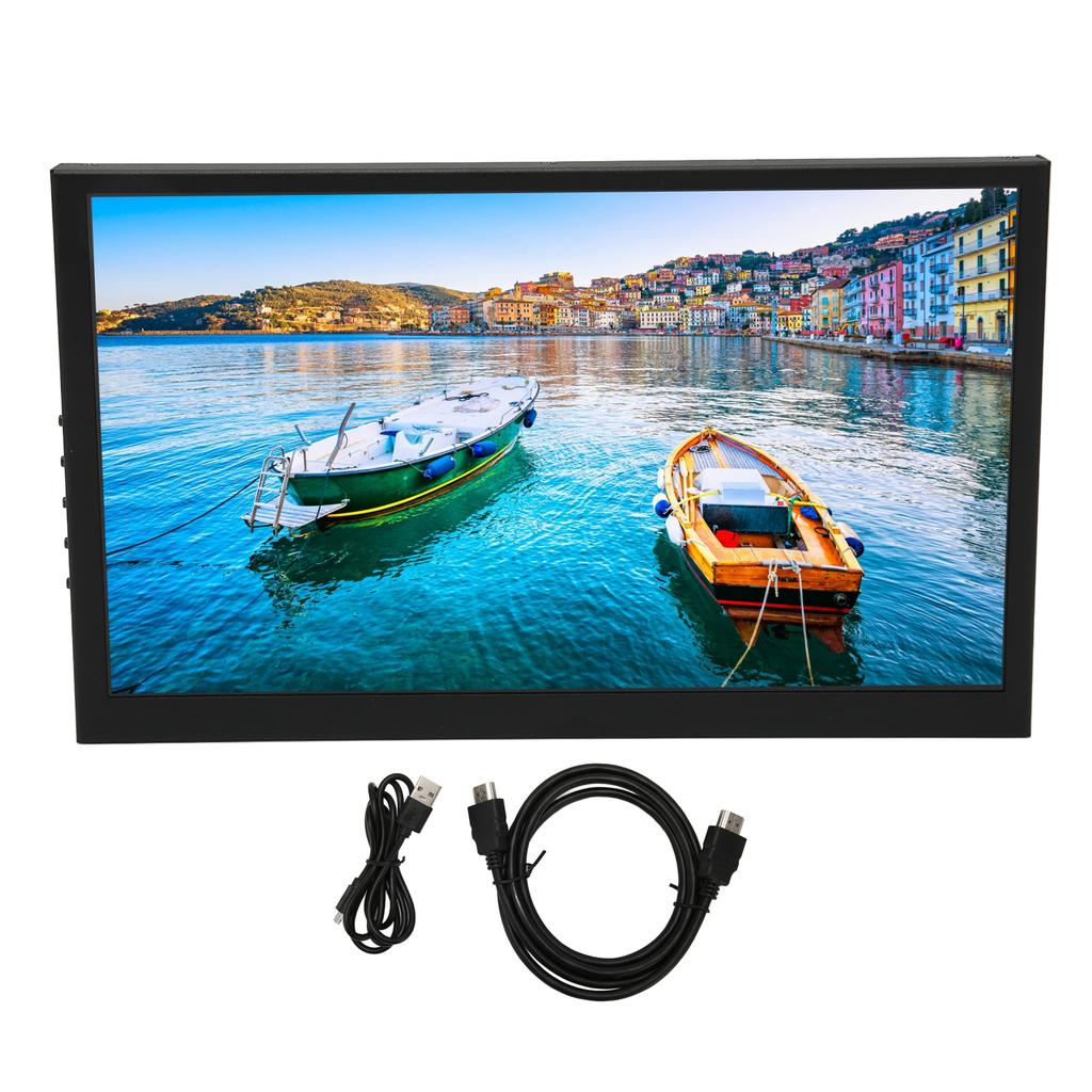 10,1-дюймовый сенсорный монитор HD 1024x600 Портативный ноутбук Второй экран для Windows для OS X для
