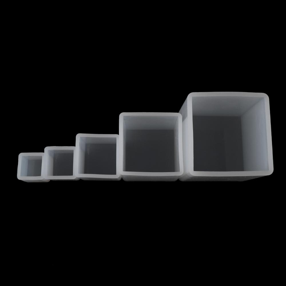 DIY Craft Подвеска УФ эпоксидная смола Инструменты для изготовления ювелирных изделий Форма из смолы Силиконовая форма Формы-кубы