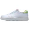 Li Ning Oneplay Slip Resistant Breathable Lightweight Low Top Skate Shoes Women Sneakers Green White AGCR190-3
