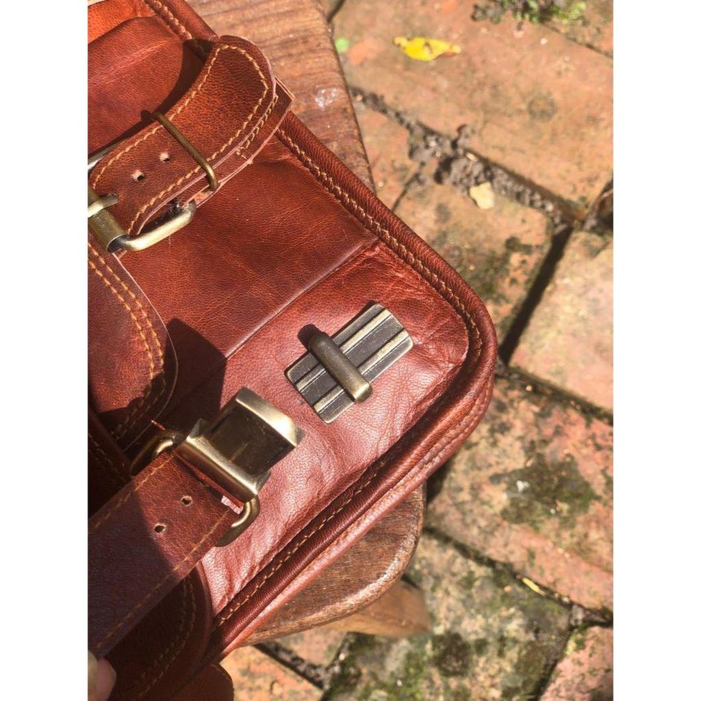 Маленькая кожаная сумка, детская сумка размером 7 x 9 дюймов с ручкой, кожаная сумка через плечо, маленькая кожаная сумка в традиционном стиле, симпатичная сумочка.