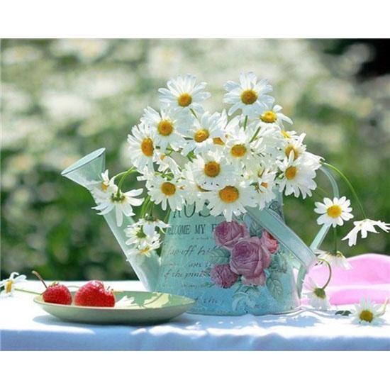 HUACAN цветочный узор Алмазная картина вышивка крестиком 5D Алмазная мозаика фото вышивка ручная работа