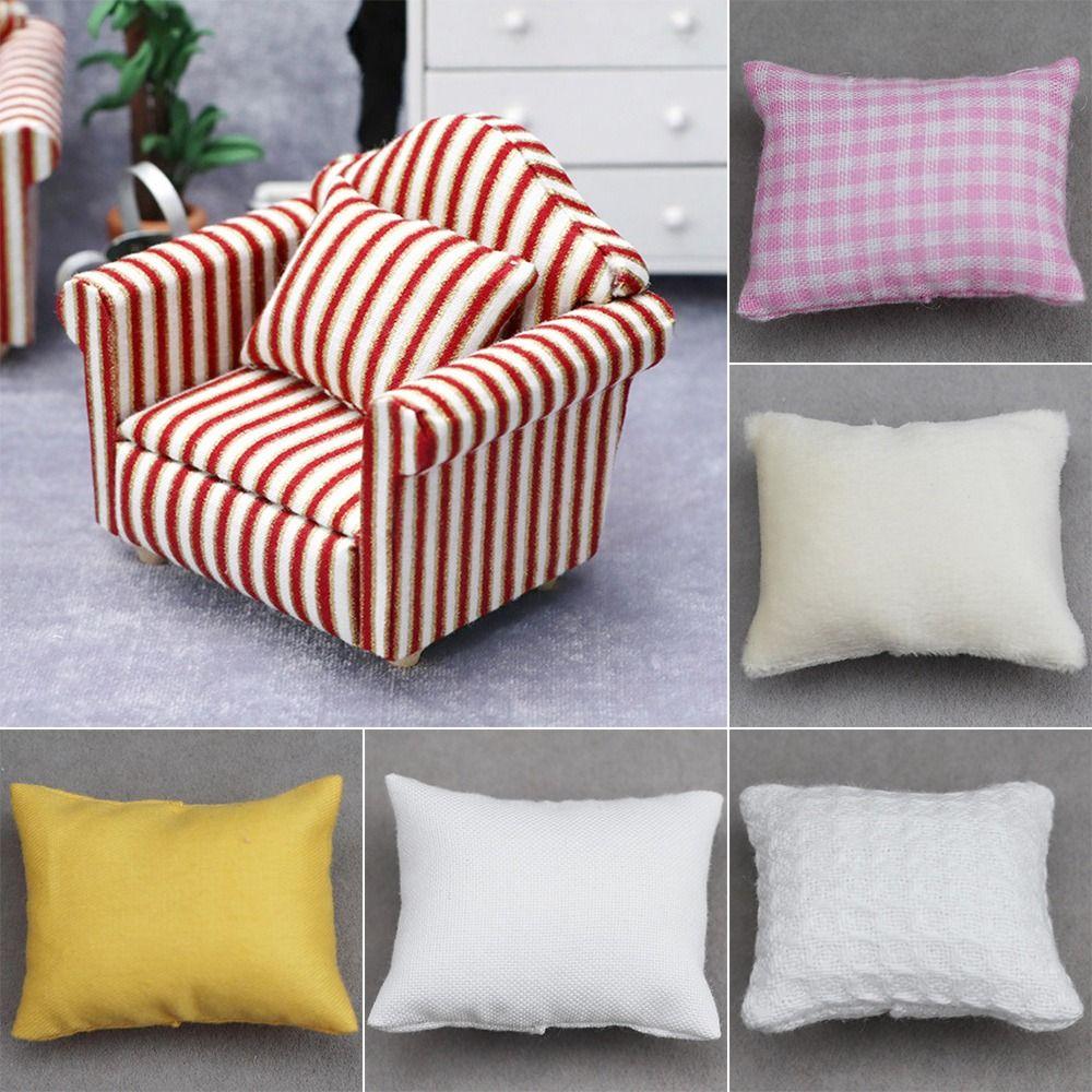 Аксессуары для стула кукольный диван подушка кукольный домик украшение деревянный стол стол мебель игрушки