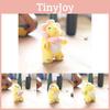 Adorable Mini Plush Dinosaur Keychain Soft Stuffed Toy Cute Cartoon Pendant Accessory