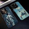 Футбольный C-Криштиану Р-Роналду C-CR7 Чехол для телефона для iPhone17,16,15,14,13,12,11 Plus,Pro Max Черный Матовый Ударопрочный Чехол