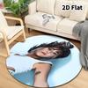 Aitana Round Area Rug Carpet Rug For Living Room Bedroom Sofa Playroom Decor Nonslip Floor Mat