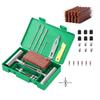 33/58pcs Essential Tire Repair Set Convenient Tire Repair Tool Set Set with Storage Box for Vehicle Maintenance