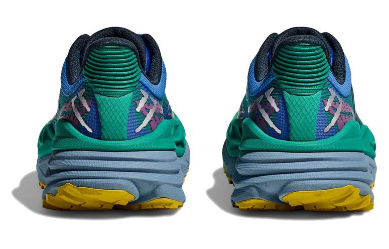HOKA One One Stinson 7 Амортизация, Износостойкие Низкие Беговые Кроссовки Женские Сине-Зеленые 1141531-VTC