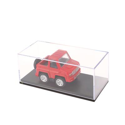 Три размера 1:64 Модель автомобиля Дисплей Коробка Прозрачный Защитный Чехол Акриловый Пылезащитный Твердый Чехол Держатель Для Хранения