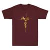 He Is Risen Easter Day Jesus Cross Religious Christian Bible Cool Unisexs Tshirt