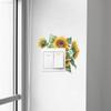 Fun-kg56 Painted Sunflower Switch Pasted Living Room Porch Home Beautification Wall Sticker