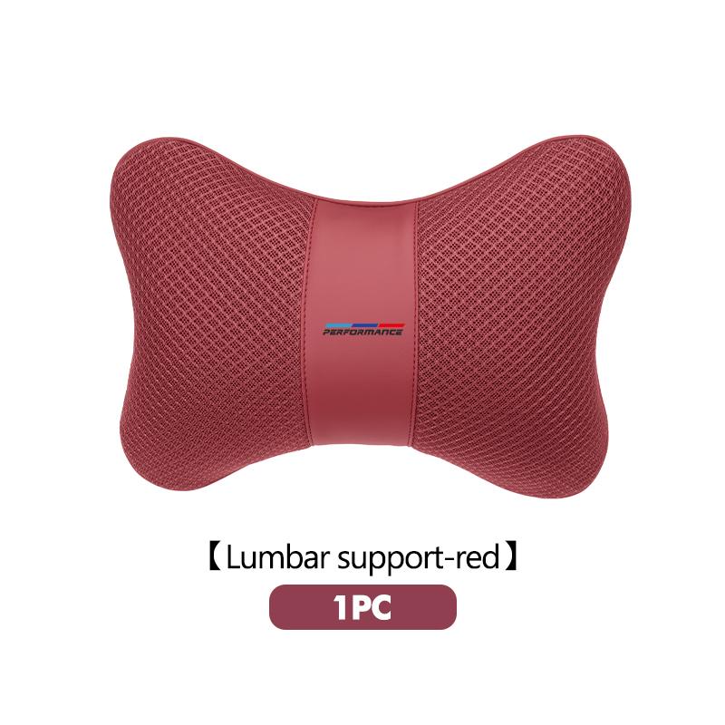 tclvr3 For BMW New Breathable Car Seat Cushion Neck support Support Headrest Pad Pillow 1 3 5 Series X1 X3 X4 X5 X7 G20 G38 F20 F39 F48