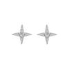 Luxenter Boucles D'oreilles Ylu, En Zircone Rhodiée, Finition En Rhodium