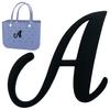 English Letter Bag Charm Beach Tote Handbag Hole Decoration Soft EVA A-Z Alphabet Letter DIY Bag Accessories