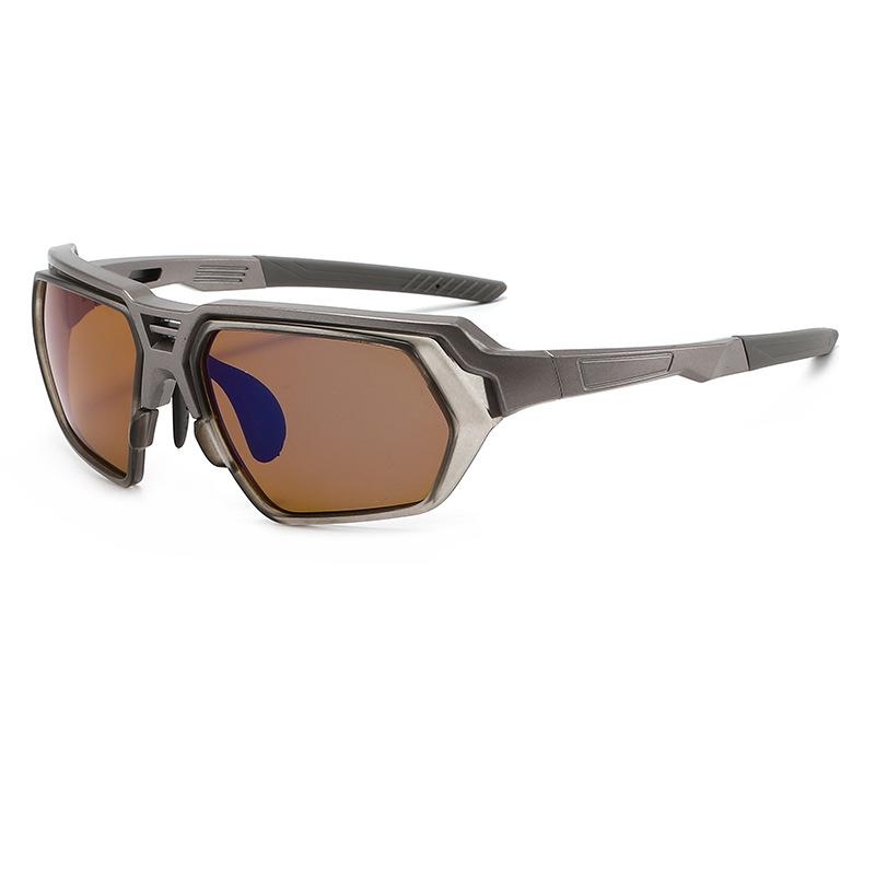 Cycling glasses, fishing anti-reflective polarized sunglasses, mountaineering and skiing windproof sunshade glasses