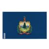 Drapeau - Vermont - 90 X 150 Cm - Polyester - Impression Recto/verso - Œillets En Fer