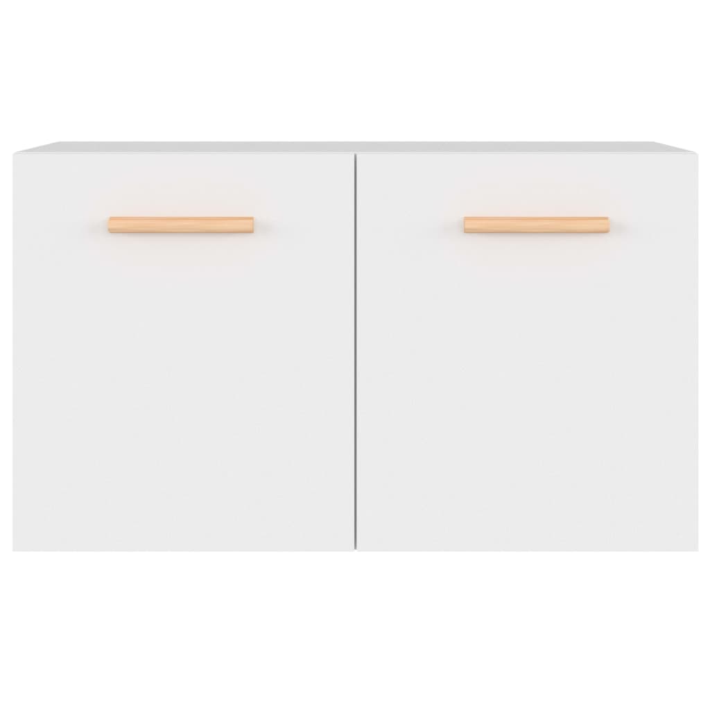 Wall Mounted Cabinet White 60 x 36.5 x 35 cm Engineered Wood