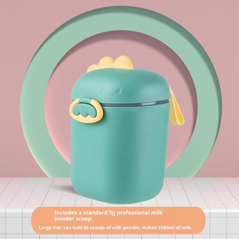 Коробка для детской молочной смеси Портативная для прогулок Большая вместимость Контейнер для хранения закусок с субизоляцией Контейнеры для еды