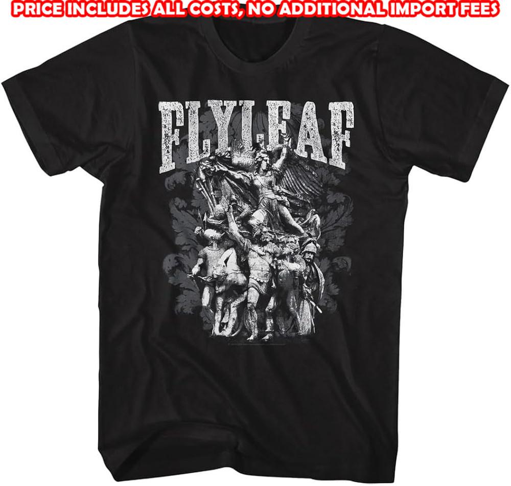 Редкая футболка Flyleaf Rock Band, размер от S до 5XL, унисекс, SE398