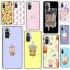 Чехол для Xiaomi Redmi Note 12 Pro 11 9 8 10 Pro 9S 10S 11S 12S Redmi 12C 9C 10A 10C с рисунком бабл-ти