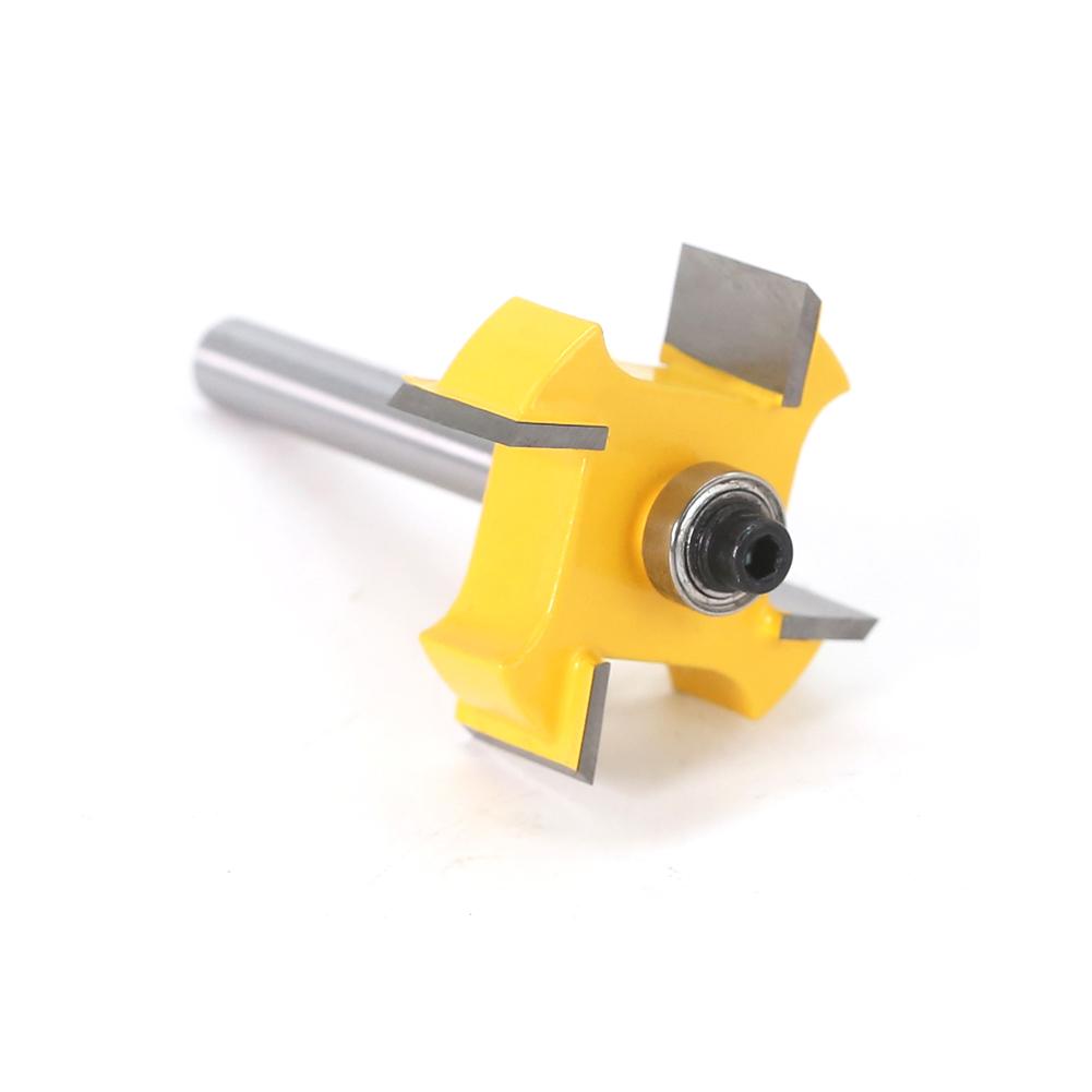 1/3 шт. 6 мм 1/4 дюйма хвостовик Т-типа подшипники фреза по дереву промышленный класс фальцевая бита деревообрабатывающий инструмент фрезы для дерева