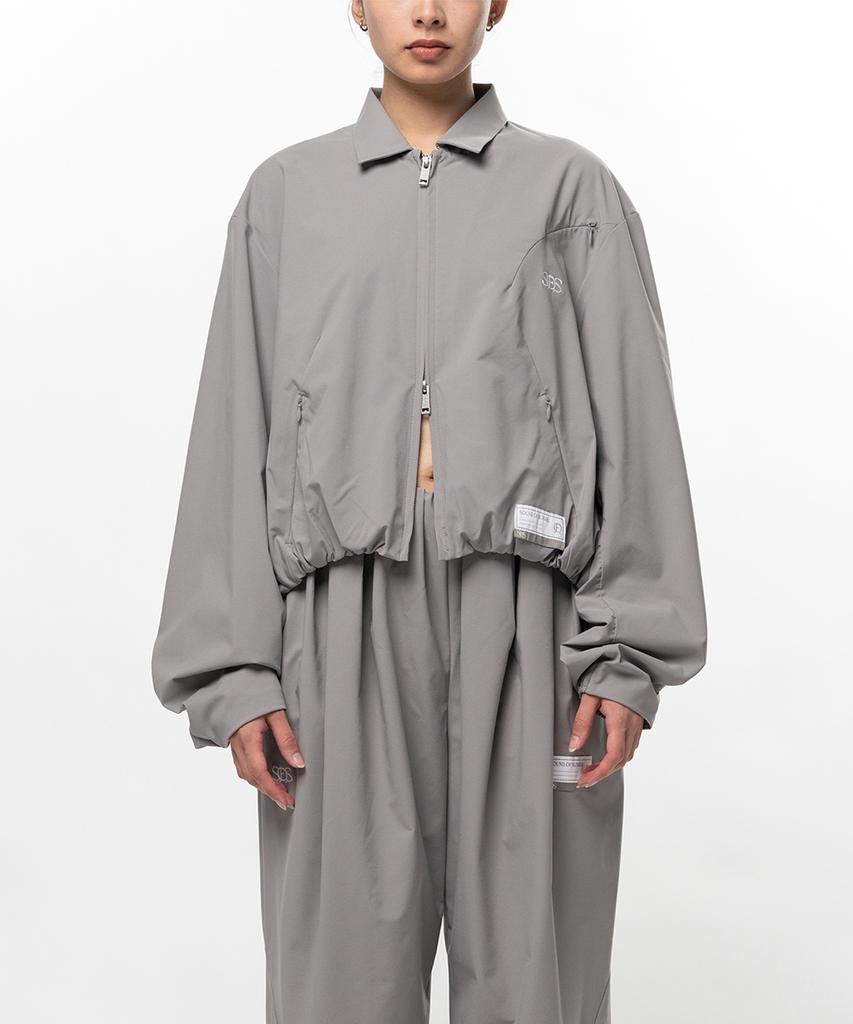 SOUND OF SUNRISE Solotex Balloon Jacket Light Grey