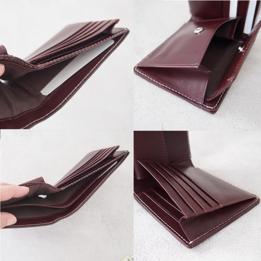 Colorful Series Bifold Wallet Genuine Leather 4AP3636 [Arnold Palmer] (Navy)