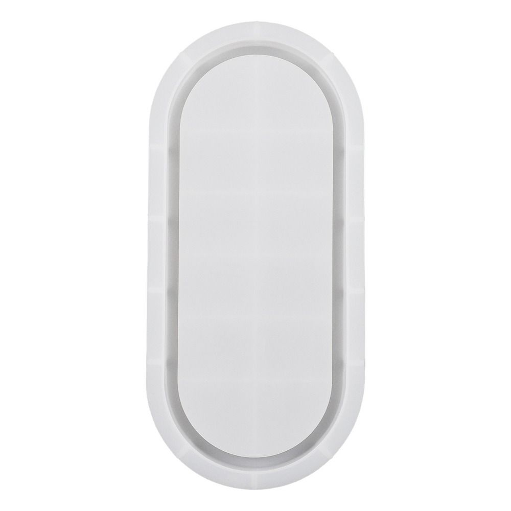 Овальная форма для подноса, силиконовая кристаллическая эпоксидная форма для хранения ручной работы, украшение для дома