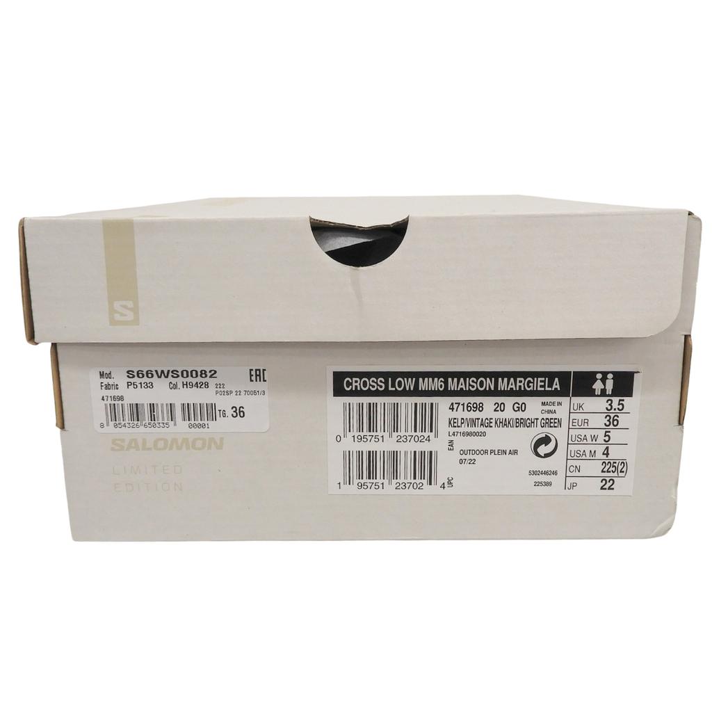 Отличные кроссовки MM6 Maison Margiela Salomon Женские 22см 471698 S66WS0082 Б/у