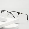 Korean High-end Anti-blue Light Glasses Square Frame TR Glasses HD Men and Women Commuting Glasses MS8007
