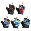 Equipment High Elastic Half Finger Mittens Child Bicycle Gloves Camouflage Children's Bike Gloves