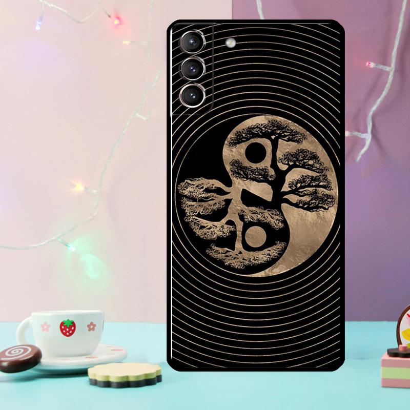 Чехол для телефона «Древо Жизни Инь-Ян» для Samsung Galaxy S25 Ultra S20 S21 S22 S23 Plus S9 S10 S25 FE S24 Ultra