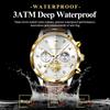 POEDAGAR Luxury Fashion Men Watch Waterproof Luminous Chronograph Leather Man Wristwatch High Quality Quartz Men's Watches Reloj