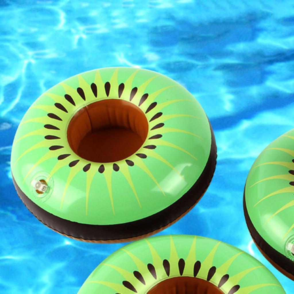1pc-Inflatable Cup Holder Drink Holder Swimming Pool Accessories Float Bathing Pool Toy Party Decoration Bar Coasters Mini