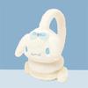 Милые мультяшные зимние женские студенческие меховые наушники Sanrio для езды на велосипеде, противохолодные плюшевые наушники, обертки для ушей, грелки для ушей