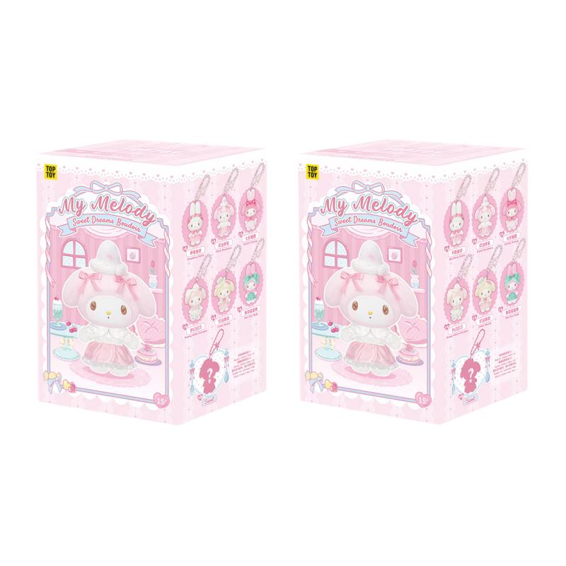 Genuine Toptoy My Melody Sweet Dream Lady House Series Plush Hanging Ornaments Blind Box Cute Dolls Figurines Girls' Gifts 17cm