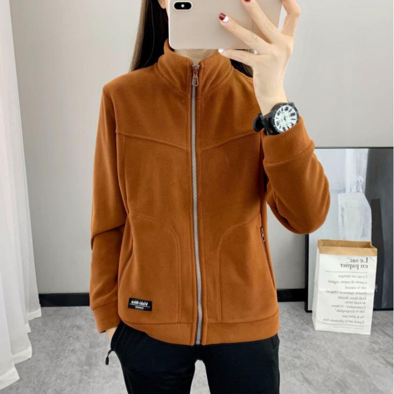 Нежная мягкая теплая одежда женская осенне-зимняя утепленная теплая куртка кардиган куртка для мам подкладка