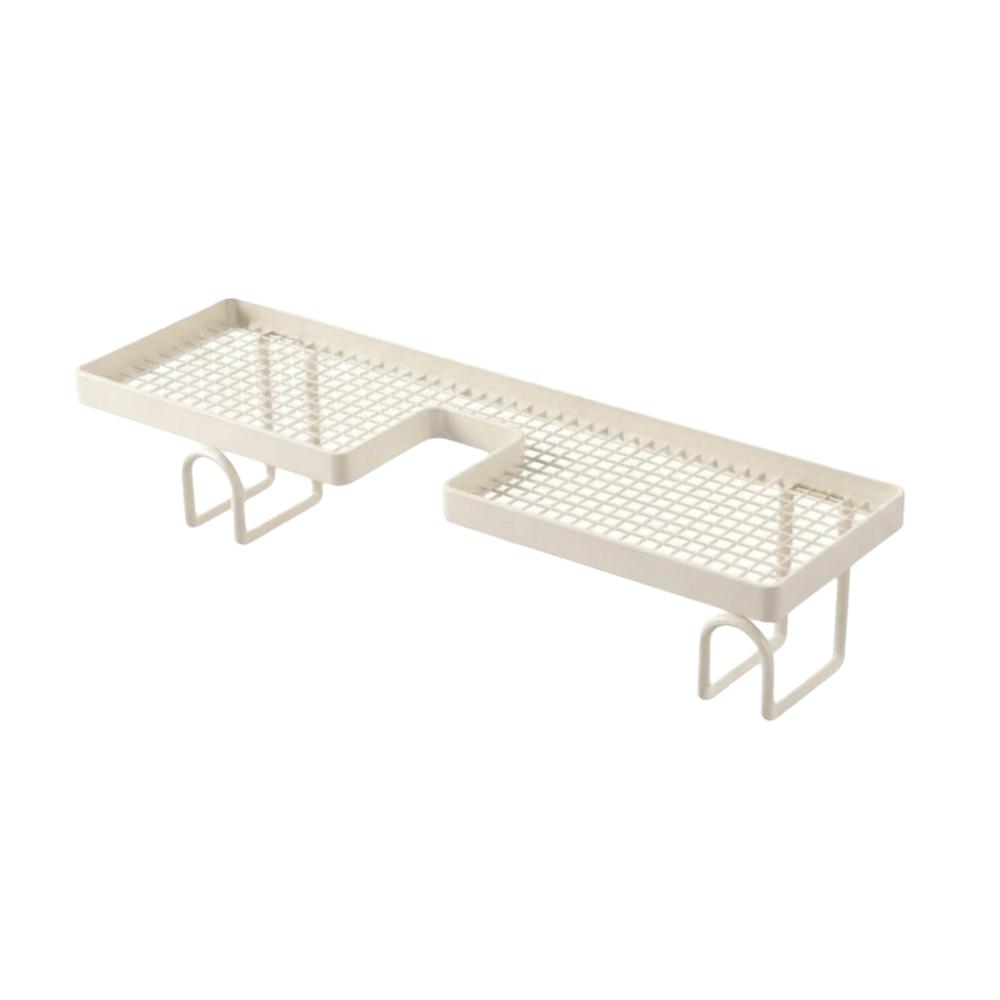 No-Drill Bathroom Storage Rack Large Capacity Sink Drying Rack Faucet Sink Shelf Shower