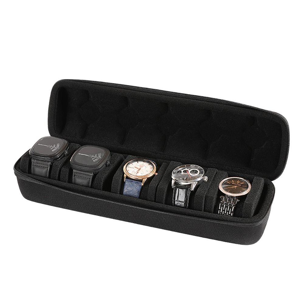 Portable Watch Carrying Case Zipper Bag Watch Storage Bag Accessories Watch Holder