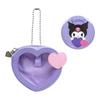 Mini Pouch with Badge Character Grand Prize 3rd Edition Colorful Heart Series Kuromi Kuromi Character 432911 (SANRIO) Kuromi-chan