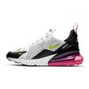 Кроссовки Air Max 270 Белые Черные Лазерная Фуксия Вольт GS 943345-102