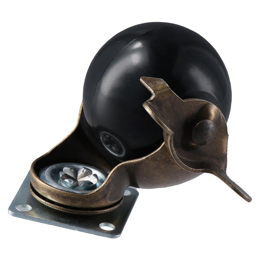 Сверхпрочные 1,5/2" шариковые колеса Мебельные колеса Латунное колесо Поворотная пластина Шариковые колеса