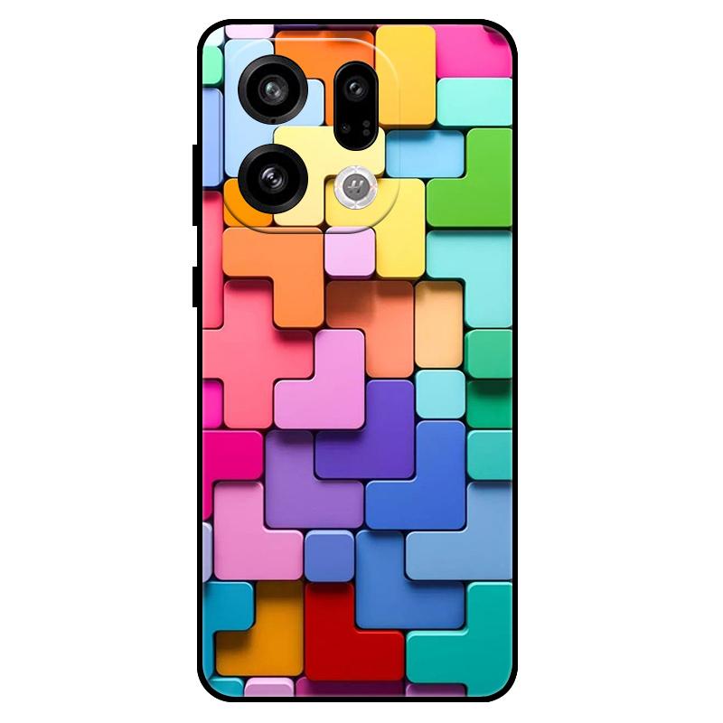 For Oppo Find X9 Pro Case Silicone Luxury Space Soft Bumper for Oppo Find X 9 X9Pro 5G 2025 Phone Cover TPU Funda Shockproof