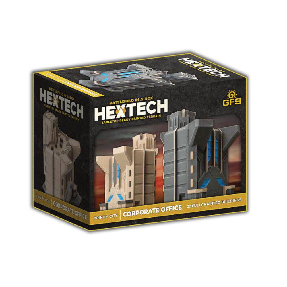Hextech Terrain Trinity City Minis (2pcs) (CosporateOffice)