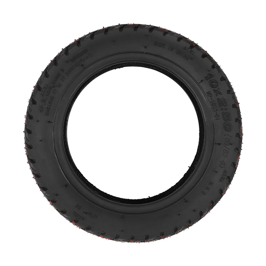 Ulip 10x2.5 Tubeless Tire 60 85 6 Off Road Vacuum Tire 10 Inch Electric Scooter Tire Explosion Proof Inflatable Rubber