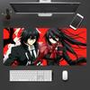 Коврик для мыши Kurumi Tokisaki Большой игровой коврик для мыши с заблокированным краем Утолщенный коврик для стола компьютера и клавиатуры