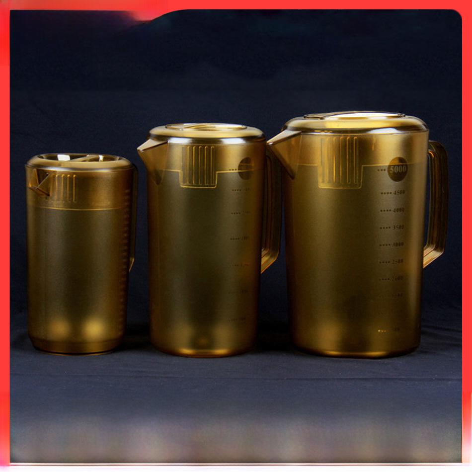 Пластиковый чайник для холодной воды большой емкости со шкалой для сока, чая и мерной доской